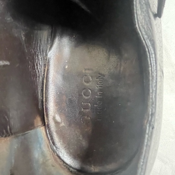 Gucci monk strap leather men shoes size 45 main image 9